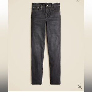 J. Crew Black Denim 9” straight leg jeans